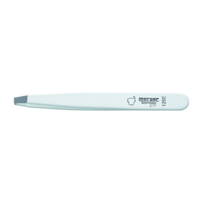 MORSER EPILEERPINCET GEBOGEN WIT 125E
