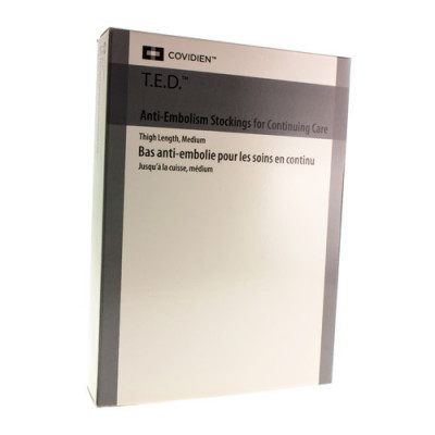 REST.E.D. CONT CARE THIGH STOCKING M REGUL WHITE