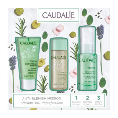 CAUDALIE SET VINOPURE MISSION A/IMPERFECTIONS