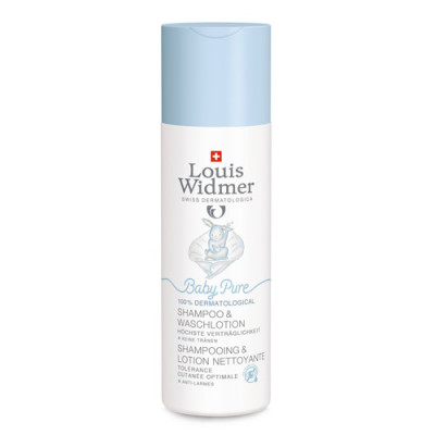 WIDMER BABY PURE REINIG. SH LOTION N/PARF FL 200ML