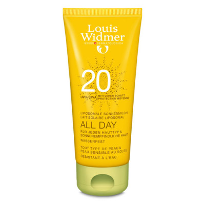 WIDMER SUN ALL DAY 20 PARF TUBE 1X100ML